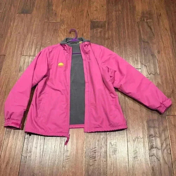 Large Cabela’s Pink Jacket with Gray Liner - Picture 3 of 11